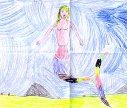 La sirène et les dauphins (Conte et Fables)